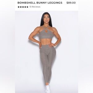 Bombshell Sportswear Bunny Leggings NWOT